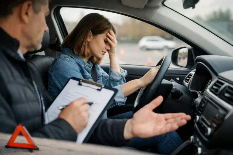 10 errores comunes al rendir examen de conducir