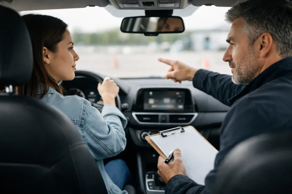 Clases de manejo automovil: qué mirar