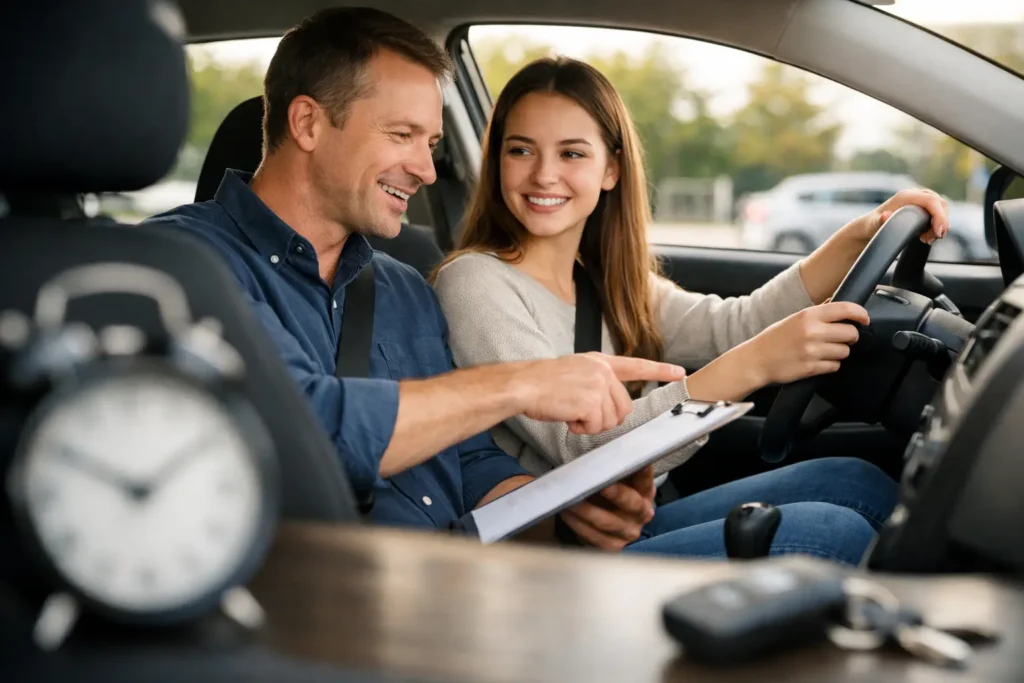 Curso de manejo con horarios flexibles